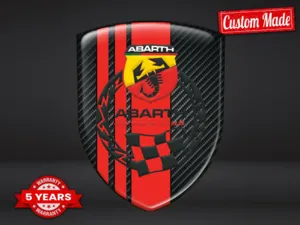 Fiat Abarth Décalcos Vitre Arrière Auto Max Durable Stylé Pro